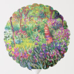 Der Iris-Garten in Giverny von Claude Monet Ballon<br><div class="desc">Bitte besuchen Sie mein Geschäft für mehr interessantes Design und mehr Farbwahl. => zazzle.com/iwheels*</div>