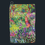 Der Iris-Garten in Giverny von Claude Monet Golfhandtuch<br><div class="desc">Der Iris-Garten in Giverny von Claude Monet. Besuchen Sie bitte meinen Laden für interessanteres Design und mehr Farbwahl => zazzle.com/iwheels*</div>
