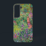Der Iris-Garten in Giverny von Claude Monet Samsung Galaxy Hülle<br><div class="desc">Der von Claude Monet gemalte Iris-Garten in Giverny. Circa 1900. Dieses Bild ist öffentlich zugänglich.</div>