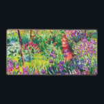 Der Iris-Garten in Giverny von Claude Monet Schreibtischunterlage<br><div class="desc">Bitte besuchen Sie mein Geschäft für mehr interessantes Design und mehr Farbwahl. => zazzle.com/iwheels*</div>