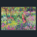 Der Iris-Garten in Giverny von Claude Monet    Seidenpapier<br><div class="desc">Bitte besuchen Sie mein Geschäft für mehr interessantes Design und mehr Farbwahl. => zazzle.com/iwheels*</div>