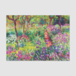 Der Iris-Garten in Giverny von Claude Monet    Seidenpapier<br><div class="desc">Bitte besuchen Sie mein Geschäft für mehr interessantes Design und mehr Farbwahl. => zazzle.com/iwheels*</div>