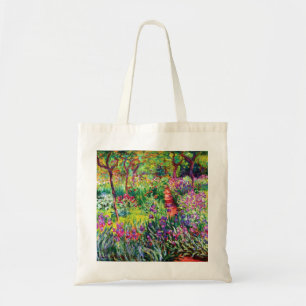 Der Iris-Garten in Giverny von Claude Monet Tasche