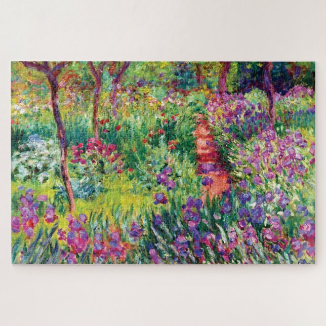 Der Iris-Garten von Claude Monet (Horizontal)