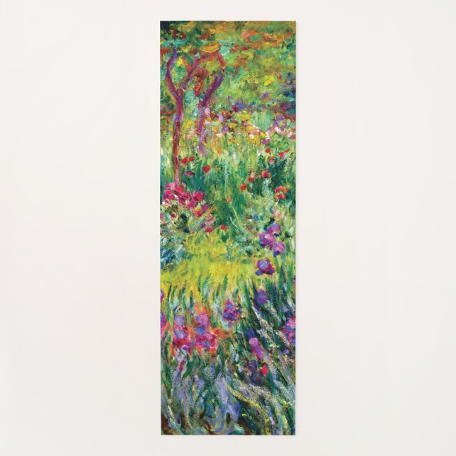 Der Iris-Garten von Claude Monet Yogamatte (Vorderseite)