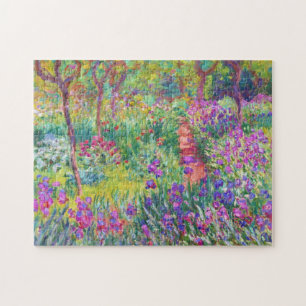 Der Iris-Garten von Giverny Claude Monet lebendig