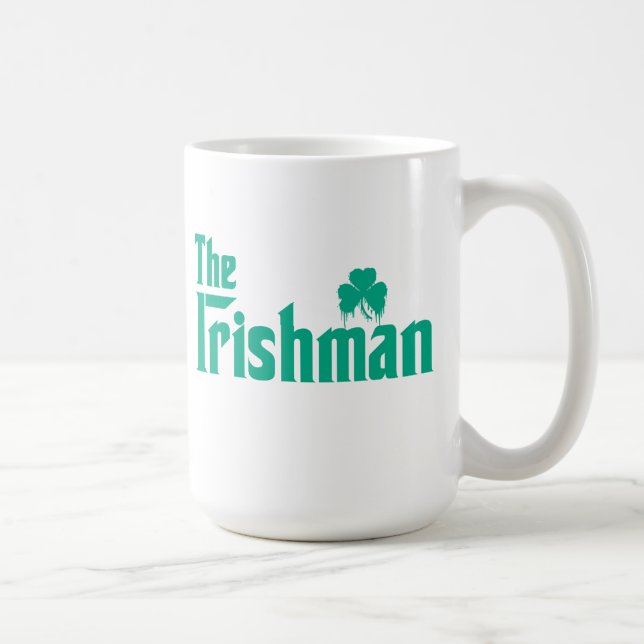 Der irische Mann Becher Kaffeetasse (Rechts)