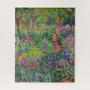 Der Irisgarten in Giverny von Claude Monet