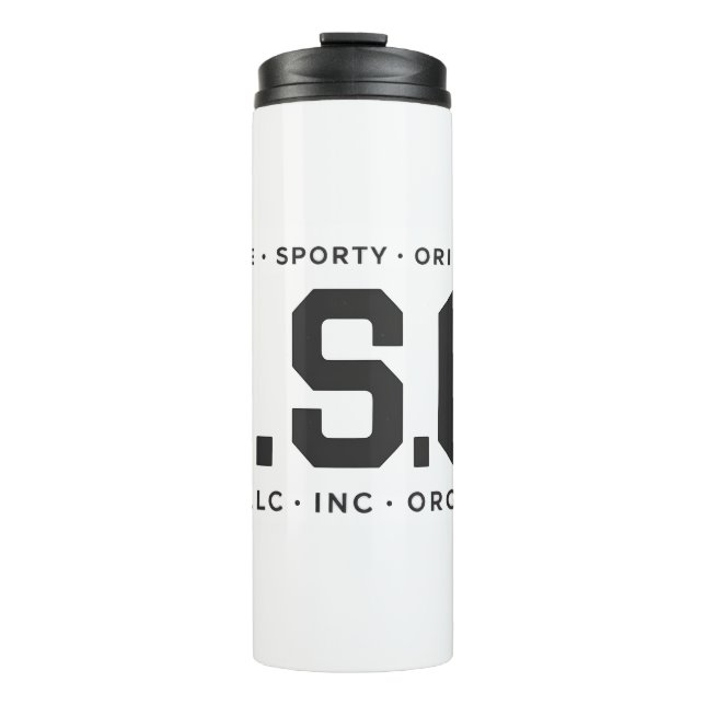 Der ISO-Hut Thermosbecher (Vorderseite)