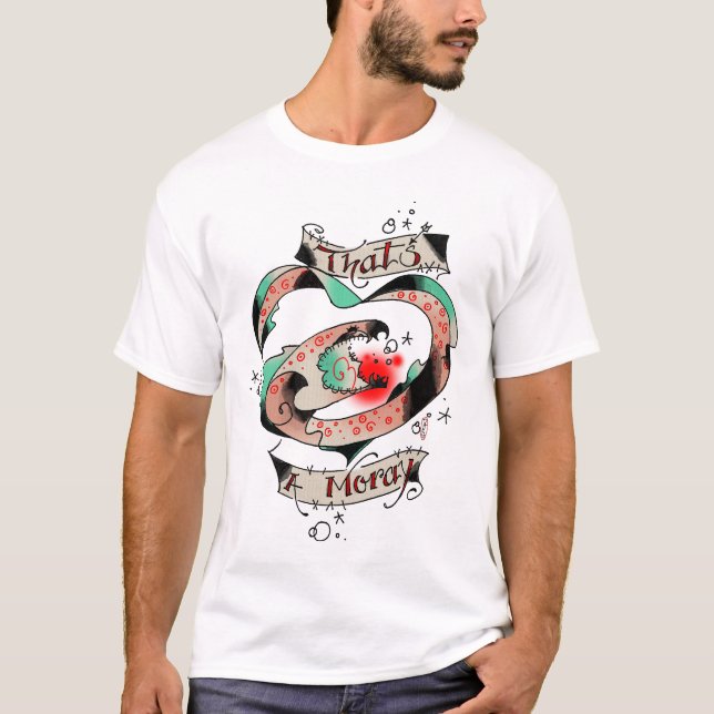 der ist ein Moray! Wecker-Shirt T-Shirt (Vorderseite)