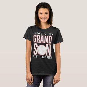 Der ist mein Enkel-dort draussen Baseball-T - T-Shirt