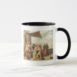 Der italienische Markt Tasse