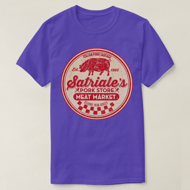 Der italienische Schweinefleischladen T-Shirt (Design vorne)