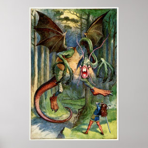 Der Jabberwock Poster
