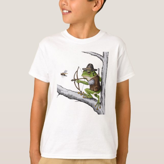 Der Jägerfrosch T-Shirt (Vorderseite)