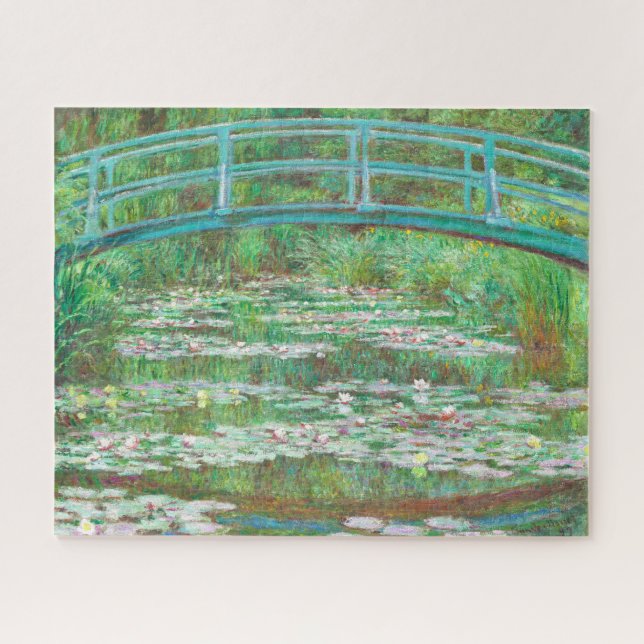 Der japanische Footbridge Claude Monet 1899 (Horizontal)