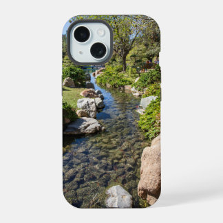 Der japanische Freundschaftsgarten iPhone 15 Hülle