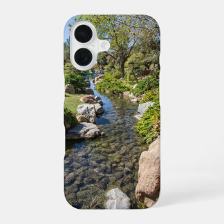 Der japanische Freundschaftsgarten iPhone 16 Hülle