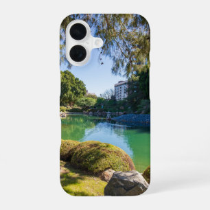 Der japanische Freundschaftsgarten iPhone 16 Hülle