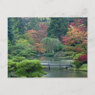 Der japanische Garten im Washington Park Postkarte
