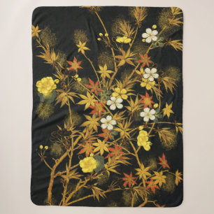 Der japanische Herbst lässt antike, klassische Kun Sherpadecke
