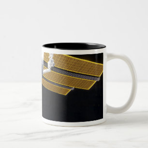 Der japanische Kibo-Komplex 2 Zweifarbige Tasse
