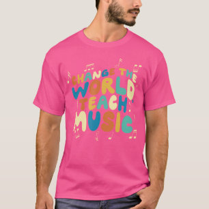 Der Jazzlehrer Gi von World Teach Music Chor T-Shirt