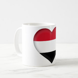 Der Jemen-Flagge Kaffeetasse