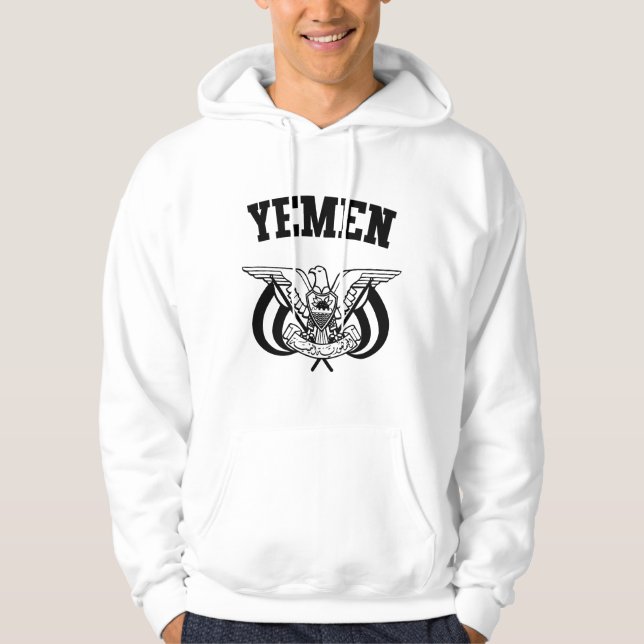 Der Jemen-Wappen Hoodie (Vorderseite)
