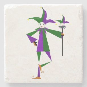 Der Jester-Stone-Untersetzer Steinuntersetzer