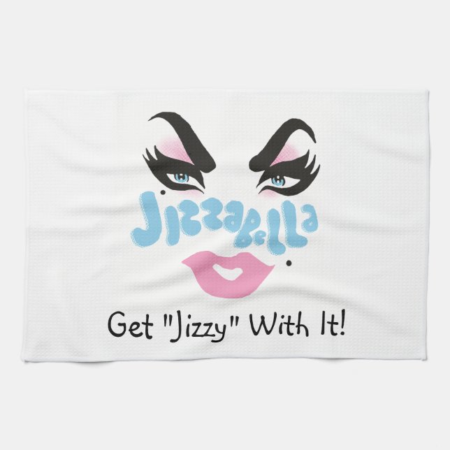 Der "Jizzy" Lappen! Geschirrtuch (Horizontal)