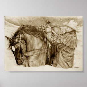 Der Job CANVAS DRUCKER Poster