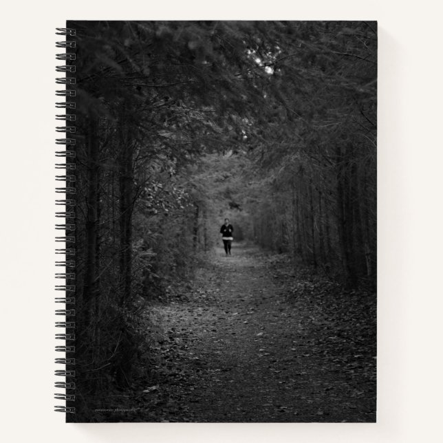 Der Jogger Notizbuch (Vorderseite)