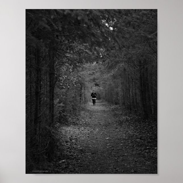 Der Jogger Poster (Vorne)