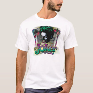 Der Joker - Gesicht und Logo T-Shirt