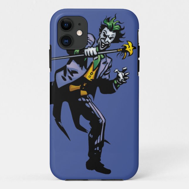 Der Joker mit Zuckerrohr Case-Mate iPhone Hülle (Rückseite)