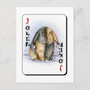 DER JOKER POSTKARTE