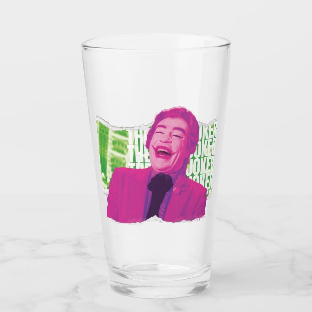 Der Joker Scrapbook lacht Glas (Vorderseite)