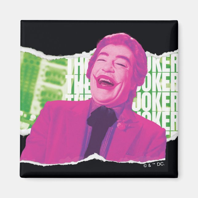Der Joker Scrapbook lacht Magnet (Vorne)