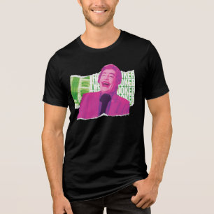 Der Joker Scrapbook lacht Tri-Blend Shirt