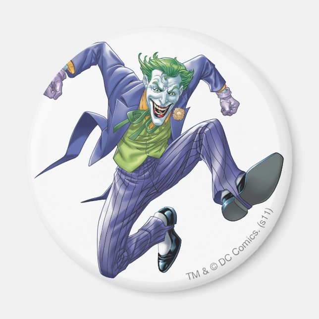 Der Joker springt Magnet (Vorne)