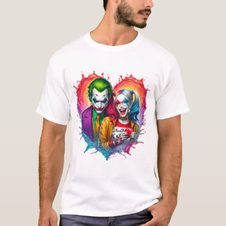 Der Joker und Harlekin  T-Shirt