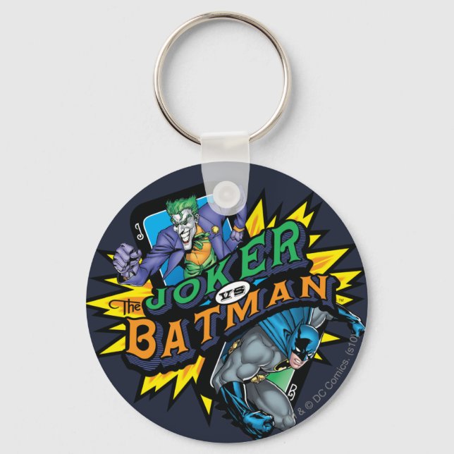 Der Joker Vs Batman Schlüsselanhänger (Vorderseite)