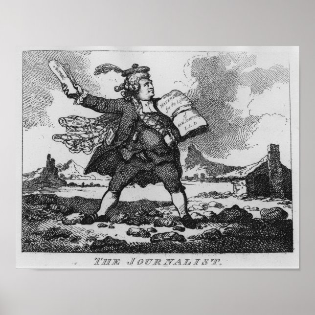 Der Journalist Poster (Vorne)