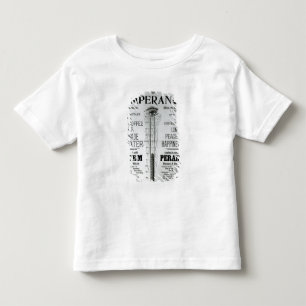 Der Jubliäum-Thermometer des Lebens Kleinkind T-shirt