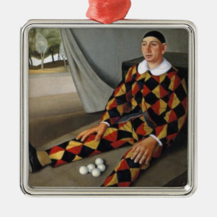 Der Juggler (von Antonio Donghi) Ornament Aus Metall