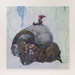 „Der Julbock“ Weihnachtsbock von John Bauer