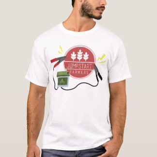Der Jumpstart-des Bauern der Männer der T - Shirt