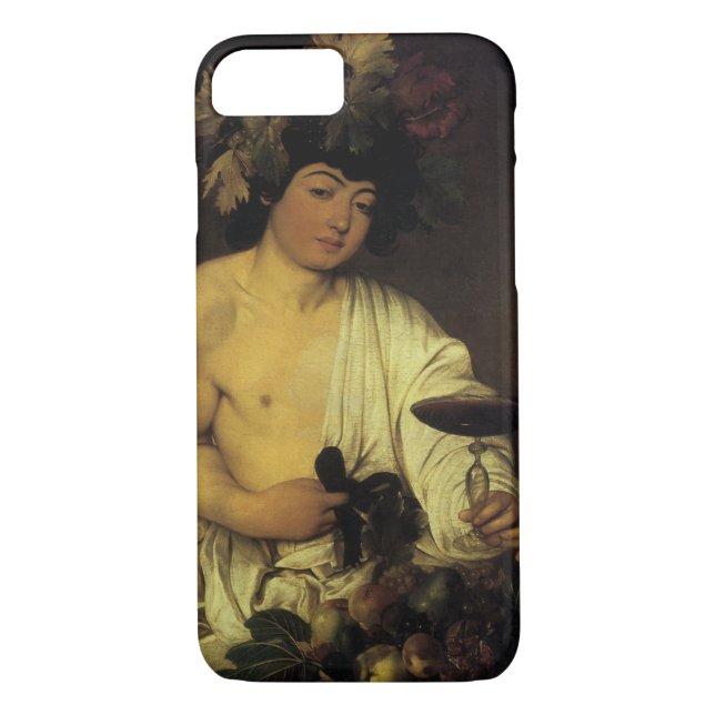 Der junge Bacchus Case-Mate iPhone Hülle (Rückseite)
