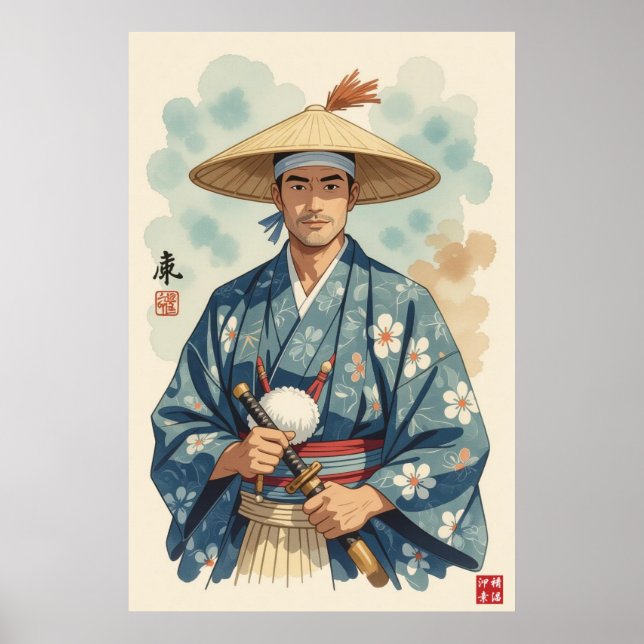 Der junge Bushi Poster (Vorne)